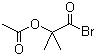 2-乙酰氧基异丁酰溴分子式结构图