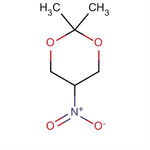 2,2-二甲基-5-硝基-1,3-二氧六环分子式结构图