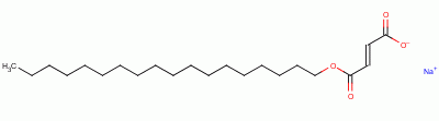 硬脂富马酸钠分子式结构图