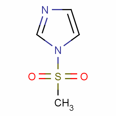 N-甲磺酰咪唑分子式结构图