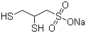 2,3-二巯基丙磺酸钠分子式结构图