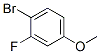 4-溴-3-氟苯甲醚分子式结构图