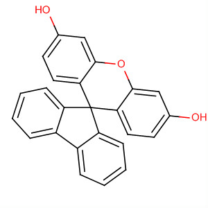 螺[9H-芴-9,9'-[9H]呫吨]-3',6'-二酚螺环双酚醚分子式结构图