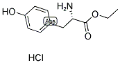 L-酪氨酸乙酯盐酸盐分子式结构图