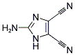 2-氨基-4,5-二氰基咪唑分子式结构图