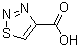 1,2,3-噻二唑-4-羧酸分子式结构图