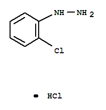 2-氯苯肼盐酸盐分子式结构图