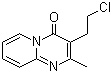 3-(2-氯乙基)-2-甲基吡啶并[1,2-a]嘧啶-4-酮分子式结构图