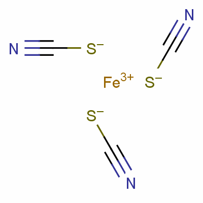 三硫氰酸铁分子式结构图