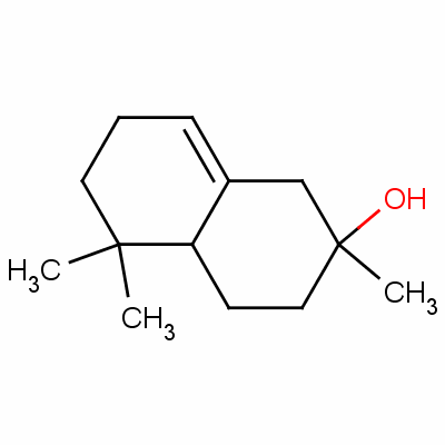 1,2,3,4,4a,5,6,7-八氢-2,5,5-三甲基-2-萘酚分子式结构图