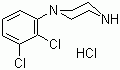 2,3-二氯苯基哌嗪盐酸盐分子式结构图