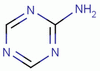 2-氨基-1,3,5-三嗪分子式结构图