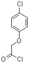 (4-氯苯氧基)乙酰氯分子式结构图