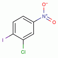 2-氯-1-碘-4-硝基苯分子式结构图