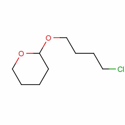 2-(4-氯丁氧基)四氢吡喃分子式结构图