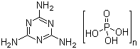 三聚氰胺多聚磷酸酯分子式结构图