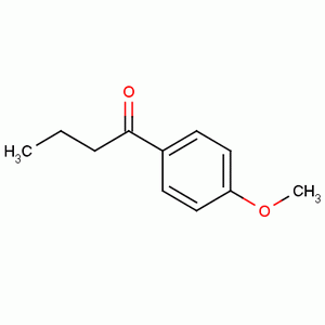 4’-甲氧基苯丁酮分子式结构图