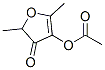 4-乙酰氧基-2,5-二甲基-3-呋喃酮分子式结构图