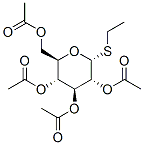 乙基 2,3,4,6-O-四乙酰基-ALPHA-D-硫代吡喃葡萄糖苷分子式结构图