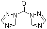 N,N'-羰基二(1,2,4-三氮唑)分子式结构图