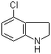 4-氯吲哚啉分子式结构图