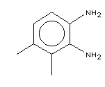 3,4-二甲基-O-苯二胺分子式结构图