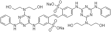 荧光增白剂 28分子式结构图