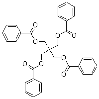 季戊四醇四苯甲酸酯分子式结构图