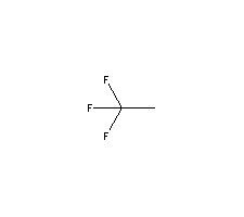 三氟乙烷分子式结构图