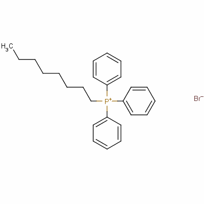 (1-辛基)三苯基溴化磷分子式结构图