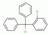 邻氯苯基-二苯基-氯甲烷分子式结构图