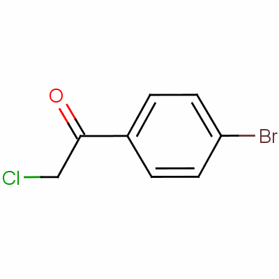 2-氯-4'-溴苯乙酮分子式结构图