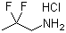 2,2-二氟丙胺盐酸盐分子式结构图