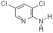 2-氨基-3,5-二氯吡啶分子式结构图