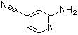 2-氨基-4-氰基吡啶分子式结构图