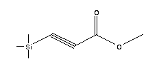 三甲基硅烷丙炔甲酯分子式结构图