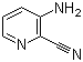 3-氨基-2-氰基吡啶分子式结构图