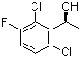 (S)-1-(2,6-二氯-3-氟苯基)乙醇分子式结构图