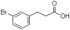 3-(3-溴苯基)丙酸分子式结构图