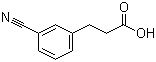 3-氰基苯丙酸分子式结构图