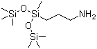 3-氨基丙基二(三甲基硅氧基)甲基硅烷分子式结构图