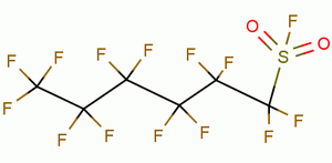 全氟己基磺酰氟分子式结构图