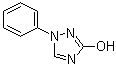 1-苯基-3-羟基-1,2,4-三唑分子式结构图