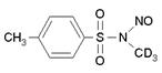 N-苯基-N-亚硝基对甲苯磺酰胺分子式结构图