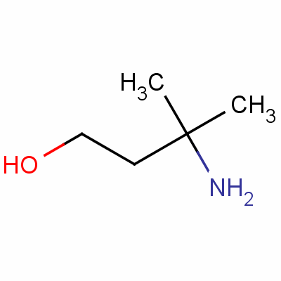 3-氨基-3-甲基丁-1-醇分子式结构图