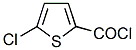 5-氯-2-酰氯噻吩分子式结构图