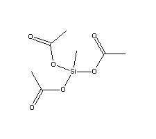 甲基三乙酰氧基硅烷分子式结构图