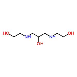 DIETHANOLDIAMINOISOPROPANOL分子式结构图