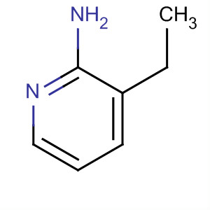 2-氨基-3-乙基吡啶分子式结构图