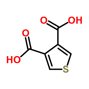 3,4-噻吩二羧酸分子式结构图